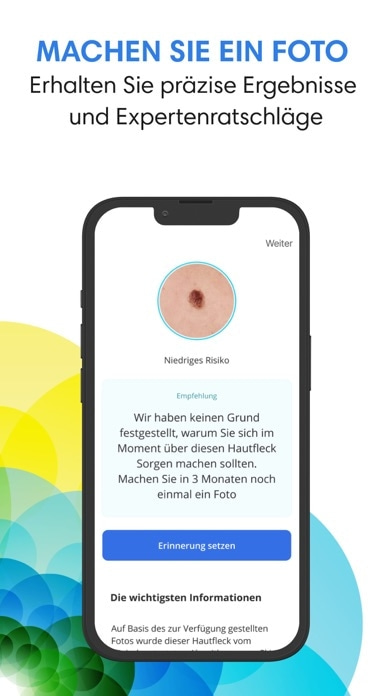 SkinVision - Hautkrebscheck Smartphone-Screenshot3