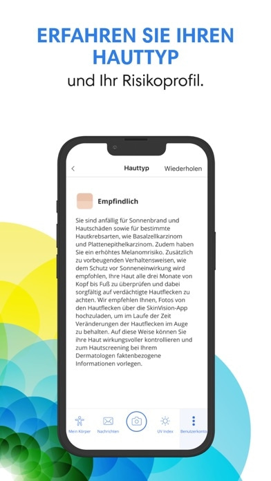 SkinVision - Hautkrebscheck Smartphone-Screenshot5