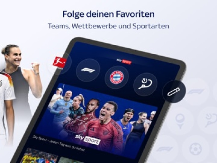 Sky Sport: Fußball News & mehr Tablet-Screenshot2