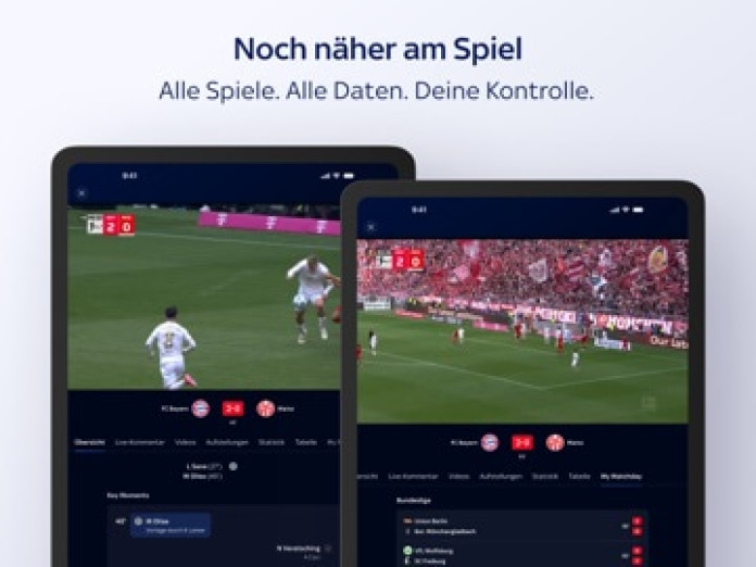 Sky Sport: Fußball News & mehr Tablet-Screenshot4