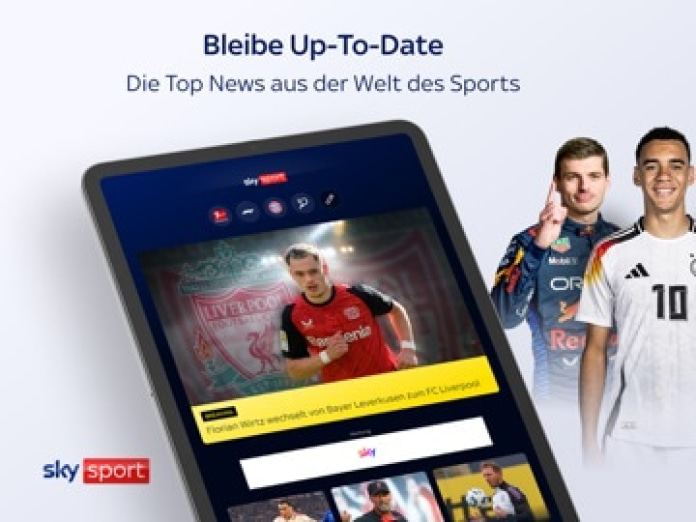 Sky Sport: Fußball News & mehr Tablet-Screenshot