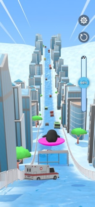 Sled Surfers - Abenteuer Piste Smartphone-Screenshot2