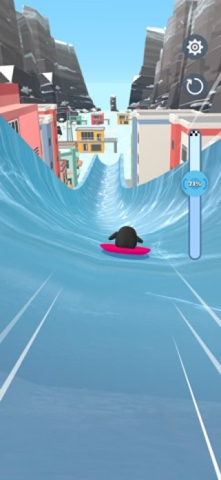 Sled Surfers - Abenteuer Piste Smartphone-Screenshot3