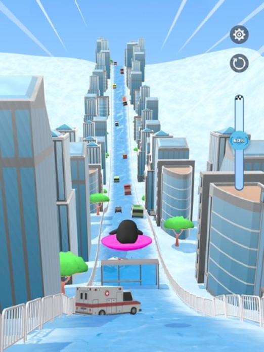 Sled Surfers - Abenteuer Piste Tablet-Screenshot2