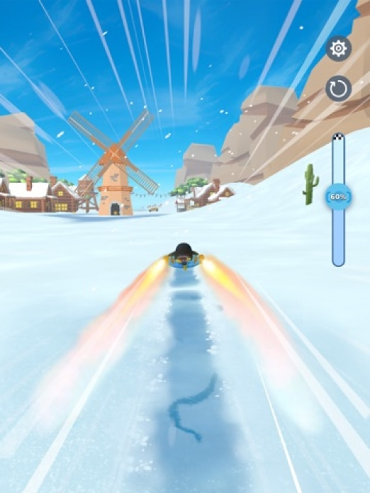 Sled Surfers - Abenteuer Piste Tablet-Screenshot4
