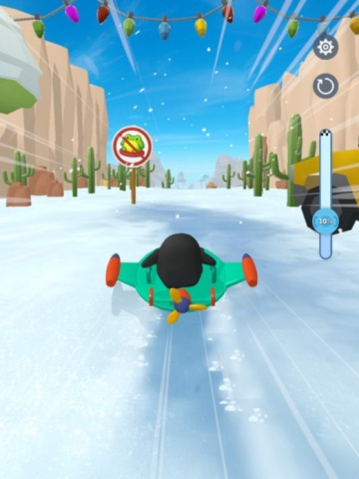 Sled Surfers - Abenteuer Piste Tablet-Screenshot5