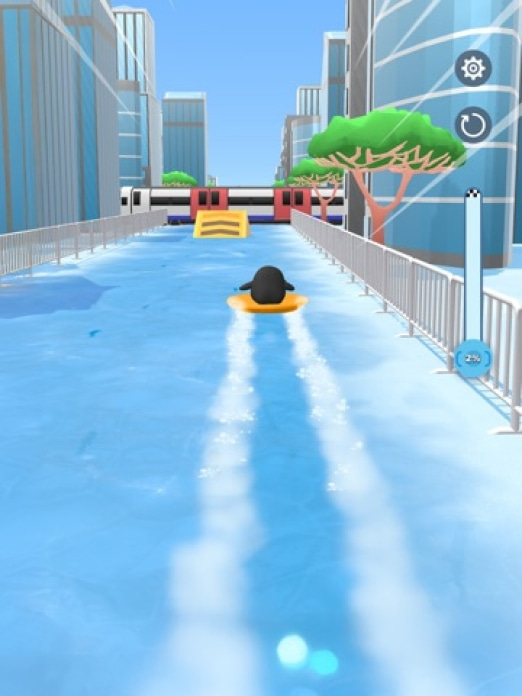 Sled Surfers - Abenteuer Piste Tablet-Screenshot7