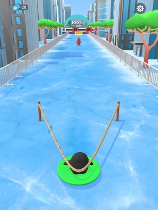 Sled Surfers - Abenteuer Piste Tablet-Screenshot
