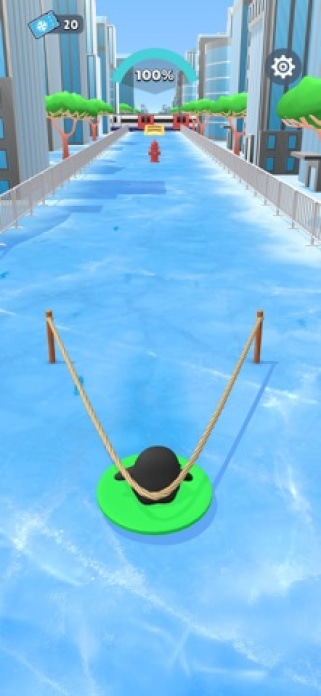 Sled Surfers - Abenteuer Piste Smartphone-Screenshot