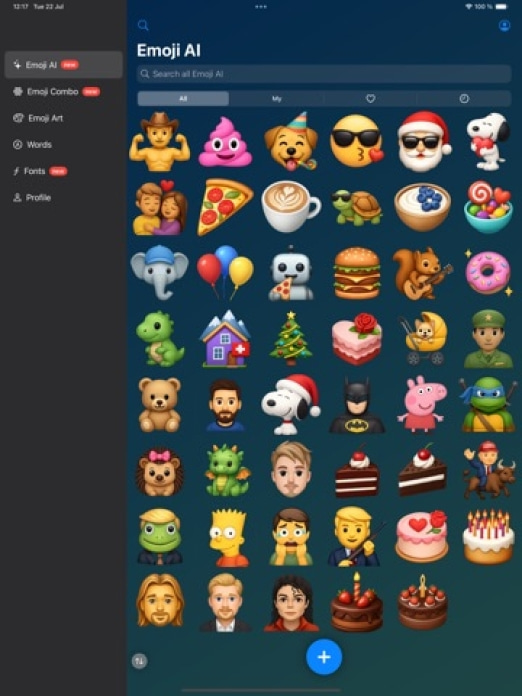 Genmoji: AI Emoji Maker - Mix Tablet-Screenshot8