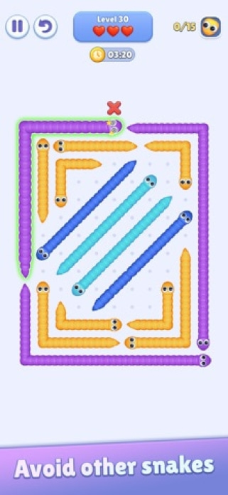 Snake Escape - Tap Away Smartphone-Screenshot2