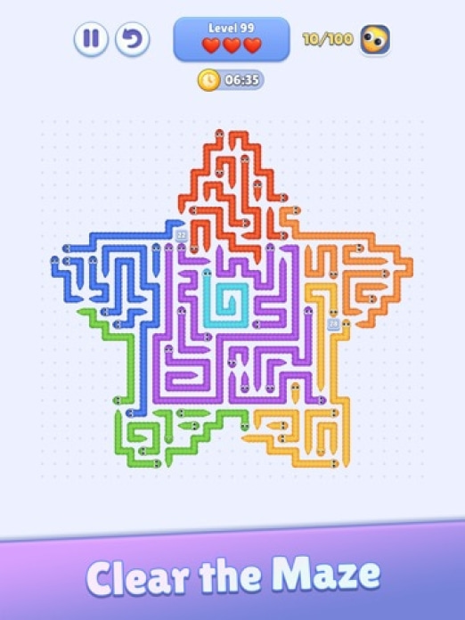Snake Escape - Tap Away Tablet-Screenshot3