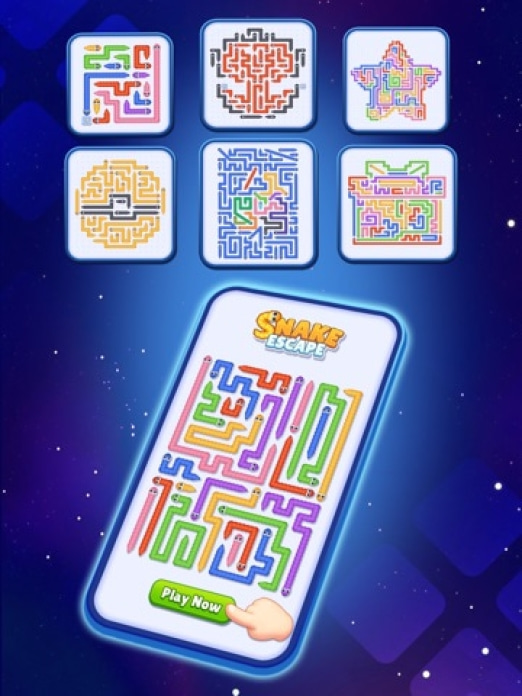 Snake Escape - Tap Away Tablet-Screenshot4