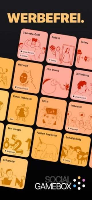 Social Gamebox: Partyspiele Smartphone-Screenshot9