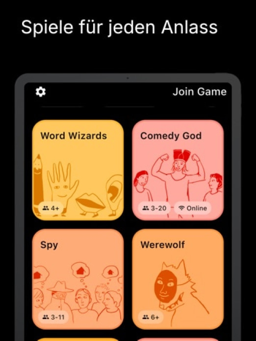 Social Gamebox: Partyspiele Tablet-Screenshot9