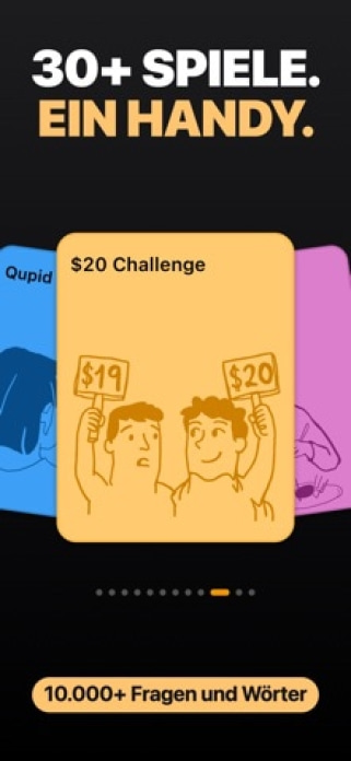 Social Gamebox: Partyspiele Smartphone-Screenshot