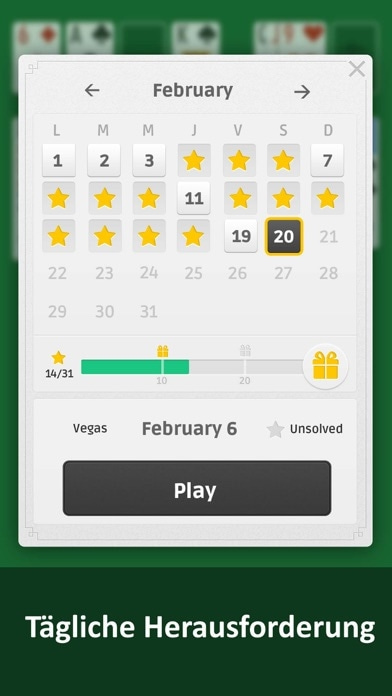 Solitär (Solitaire) Smartphone-Screenshot3