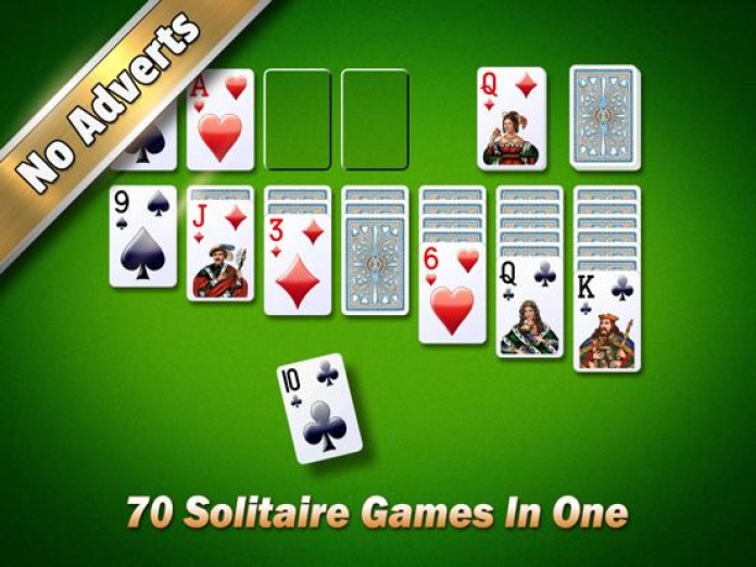 Solitaire City (Werbefrei) Tablet-Screenshot