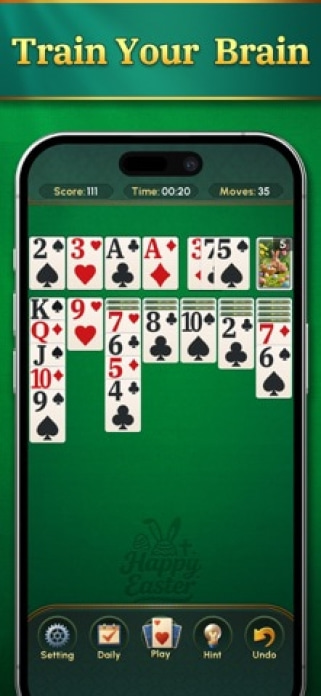 Solitaire-Classic Deluxe Cards Smartphone-Screenshot2