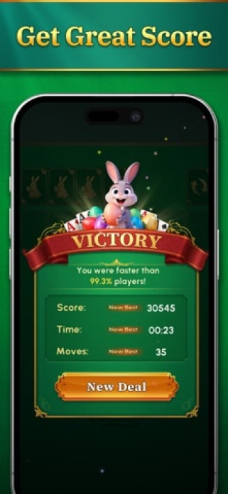 Solitaire-Classic Deluxe Cards Smartphone-Screenshot3