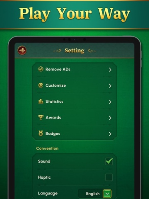 Solitaire-Classic Deluxe Cards Tablet-Screenshot5