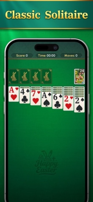 Solitaire-Classic Deluxe Cards Smartphone-Screenshot
