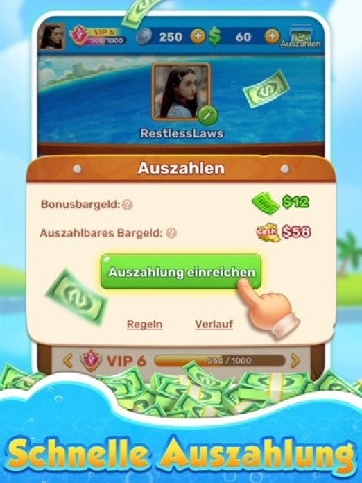 Solitaire Riches:Win Cash Tablet-Screenshot4
