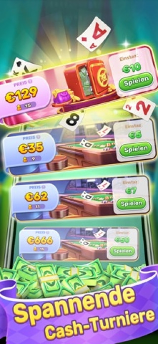 Solitaire Trials Smartphone-Screenshot