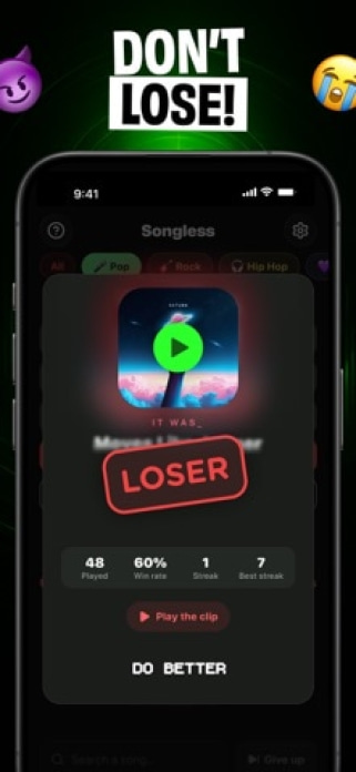 Songless: Guess the Song! Smartphone-Screenshot3