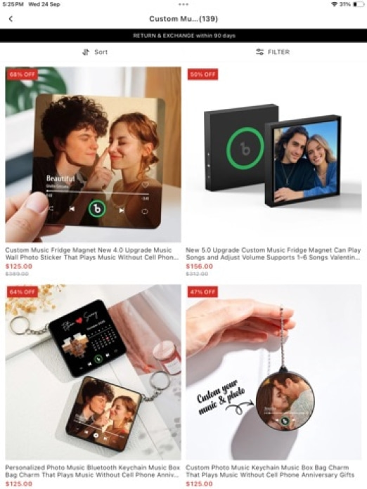 SOUFEEL - Personalized Gifts Tablet-Screenshot3