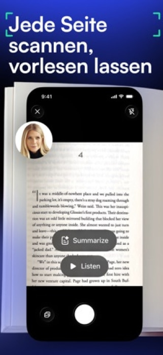 Speechify Texte Vorlesen Hören Smartphone-Screenshot6