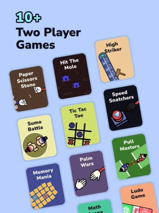 Spiele für 2 Personen: DuoPlay Tablet-Screenshot3