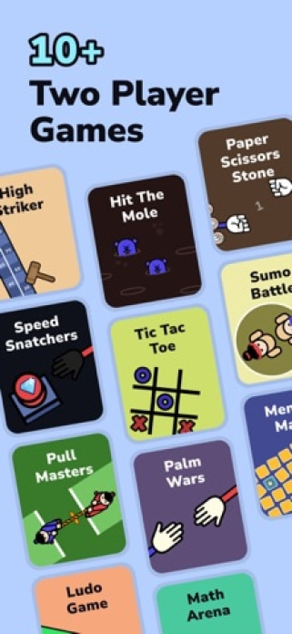 Spiele für 2 Personen: DuoPlay Smartphone-Screenshot