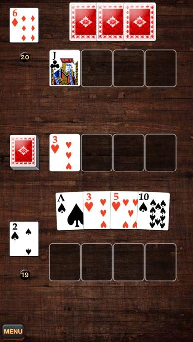 Spite & Malice Smartphone-Screenshot