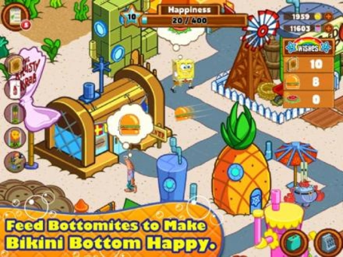 SpongeBob: Mein Bikini Bottom Smartphone-Screenshot3