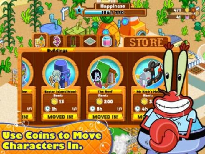 SpongeBob: Mein Bikini Bottom Smartphone-Screenshot4