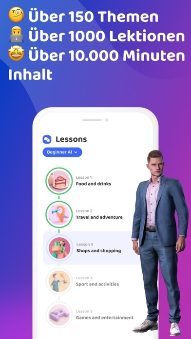 Sprechen Englisch Praktika Smartphone-Screenshot4