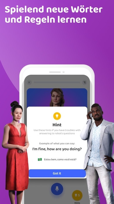 Sprechen Englisch Praktika Smartphone-Screenshot5
