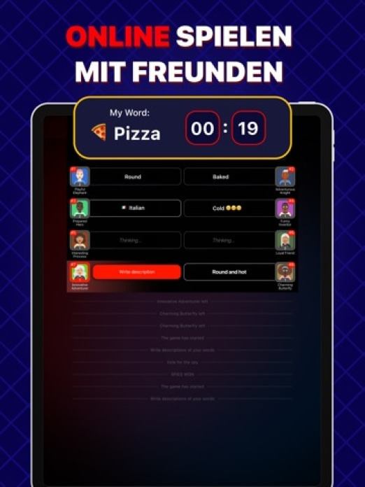 Spy - Brettkarten Partyspiel Tablet-Screenshot4