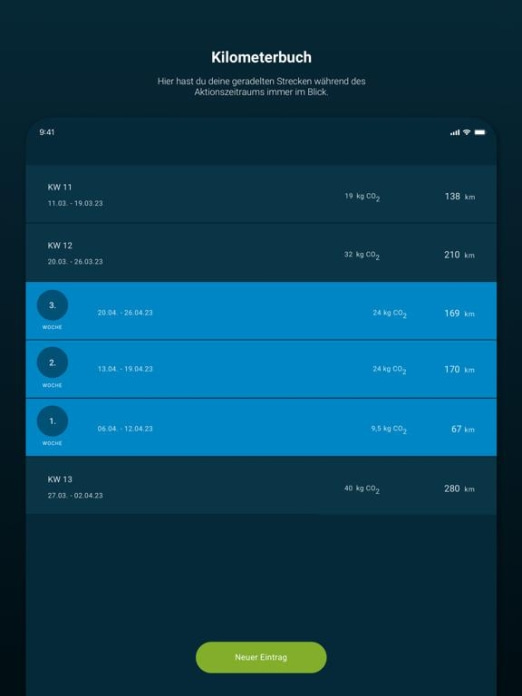 STADTRADELN Tablet-Screenshot2