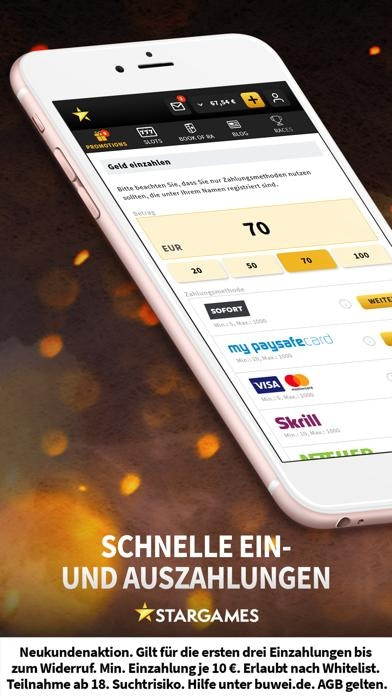 StarGames: Slots mit Echtgeld Smartphone-Screenshot5