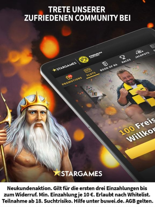 StarGames: Slots mit Echtgeld Tablet-Screenshot2