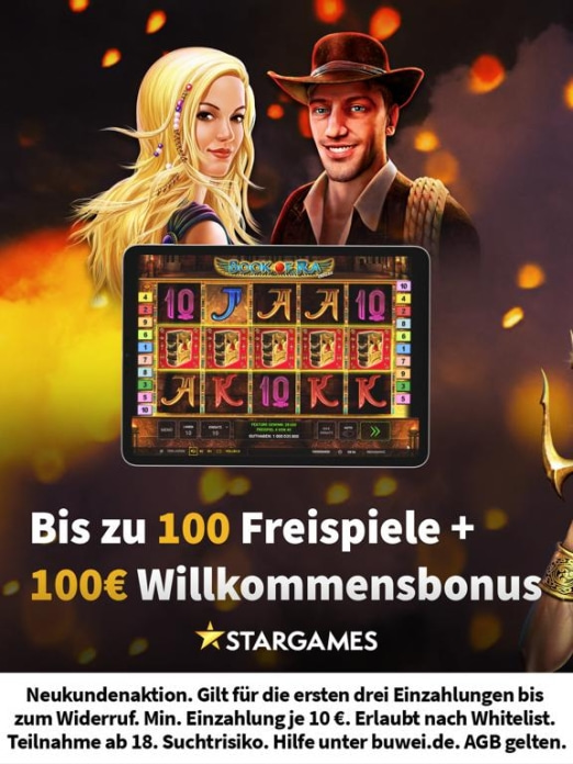 StarGames: Slots mit Echtgeld Tablet-Screenshot