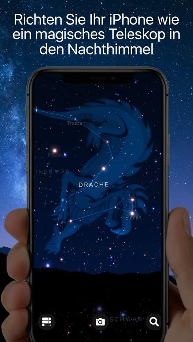 Starlight&reg;: Himmelskarte Smartphone-Screenshot
