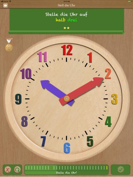 Stell die Uhr Tablet-Screenshot