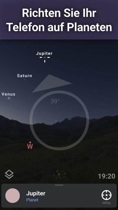 Stellarium Mobile:Sternenkarte Smartphone-Screenshot2
