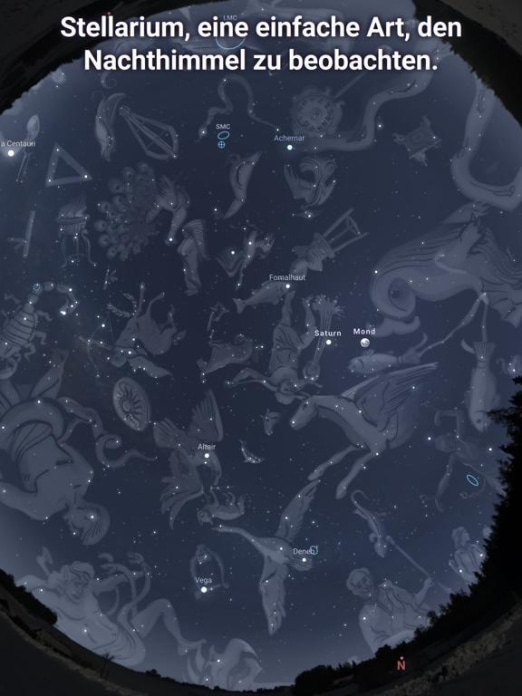Stellarium Mobile:Sternenkarte Tablet-Screenshot8