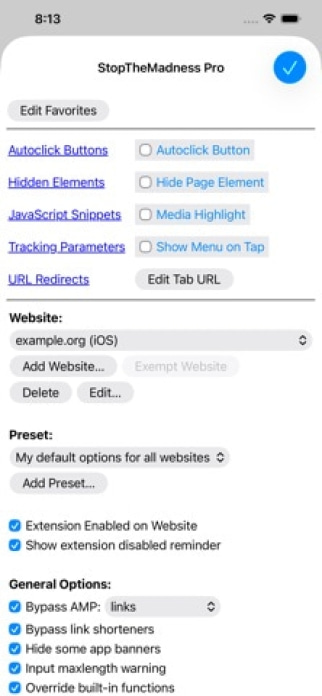 StopTheMadness Pro Smartphone-Screenshot3