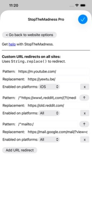StopTheMadness Pro Smartphone-Screenshot6