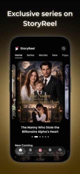 StoryReel: Kurzdramen & TV Smartphone-Screenshot